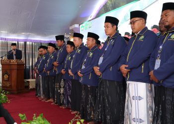 Disaksikan Masyayikh dan Wakil Bupati, Abdul Holik Ali Hudi Sah Nahkodai IKADA Periode Baru